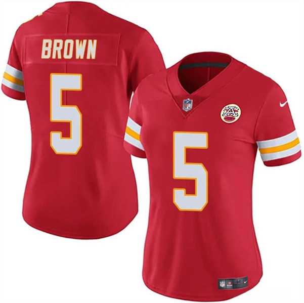 Women's Kansas City Chiefs #5 Hollywood Brown Red Vapor Untouchable Limited Stitched Jersey Dzhi,We sell and wholesale Women's Kansas City Chiefs #5 Hollywood Brown Red Vapor Untouchable Limited Stitched Jersey Dzhi on line form chian!